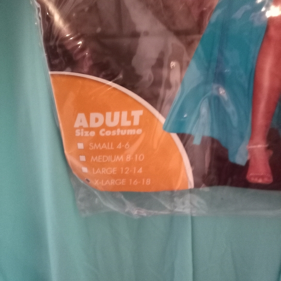 Aphrodite Women's XL 16/18 Ombre Blue Halloween Cosplay Dress - Picture 6 of 6